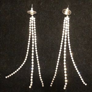 Rhinestones Earnings (Costume Jewelry)